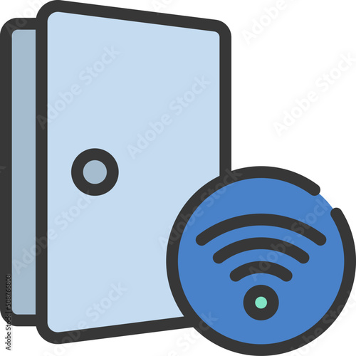 Smart Door Icon