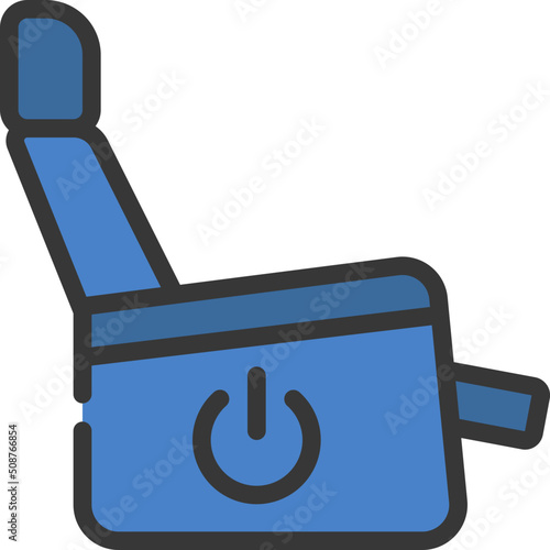 Power Recliner Chair Icon