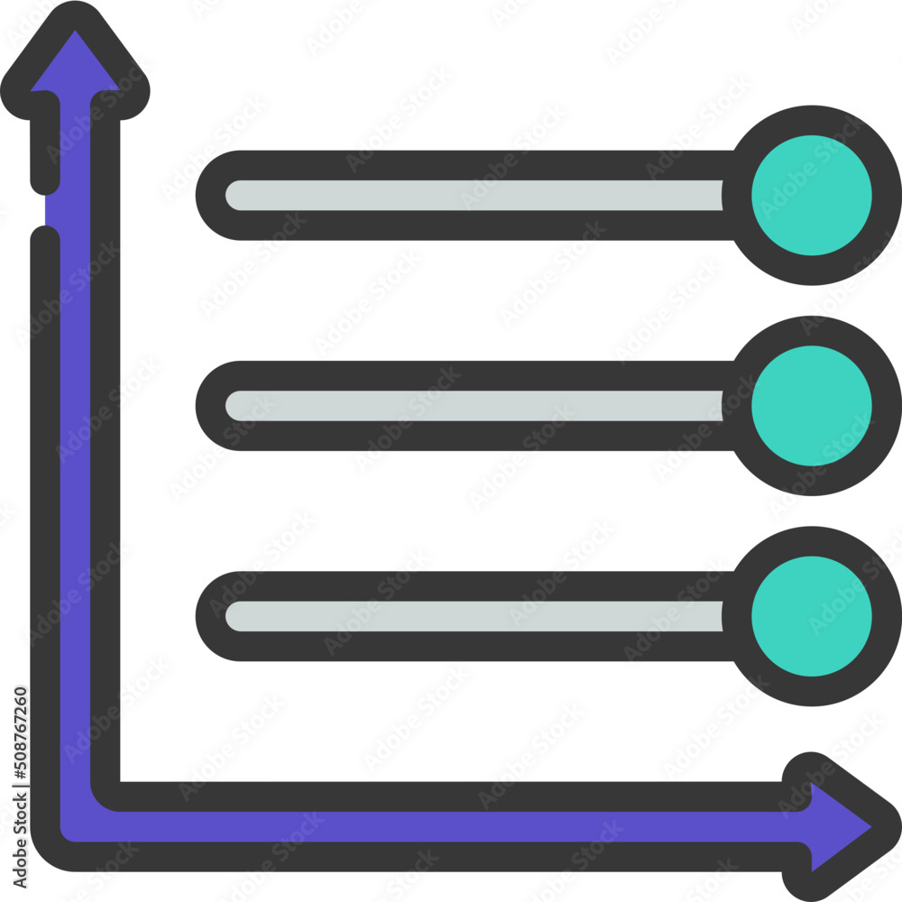 Label Chart Icon Label Chart Icon