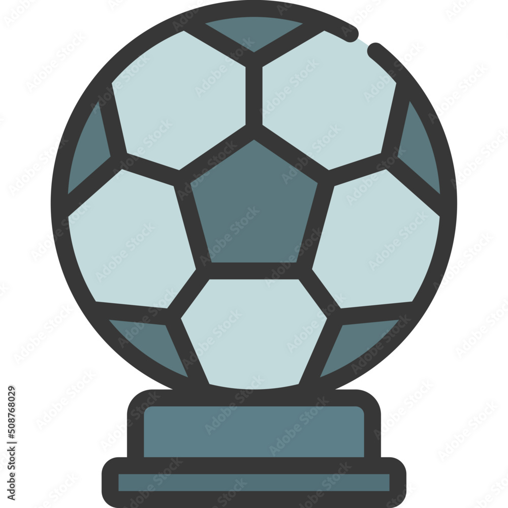 Fototapeta premium Soccer Award Icon