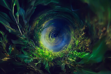 abstract background whirlpool water circle