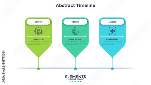 Modern Infographic Vector Futuristic Template