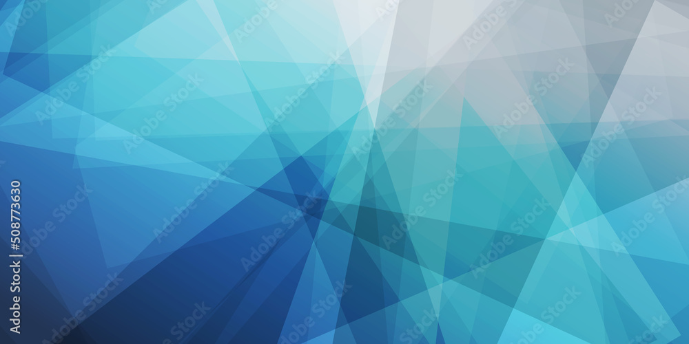 Grey and Blue Dark 3D Glowing Triangle Shaped Translucent Overlaying Planes, Geometric Shapes Pattern, Abstract Futuristic Vector Background, Texture Design, Template Grey and Blue Dark 3D Glowing Triangle Shaped Translucent Overlaying Planes, Geometric Shapes Pattern, Abstract Futuristic Vector Background, Texture Design, Template