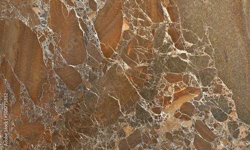 New Brown Shady  Base Marble With Web Structured White Veins For interior Tiles background photo