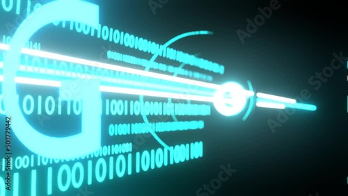 5G background. Mobile internet concept. 3D Rendering