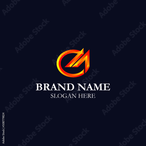 simple vector 3d logo example