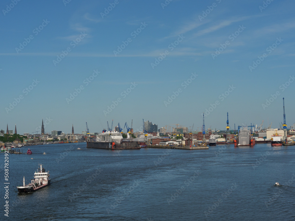 Hamburg und die Elbe