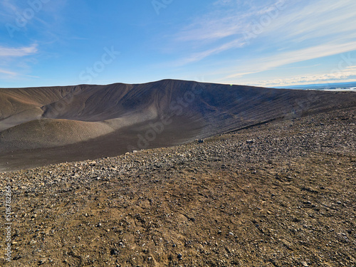 Volcán Hverfjall de Islancia