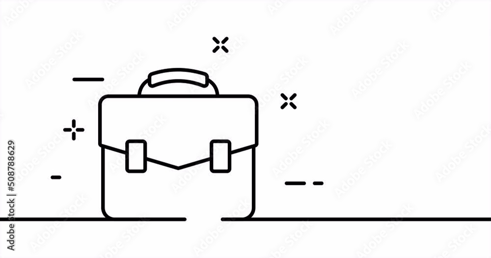 Briefcase. Work, documents, employee, businessman, carry. Business