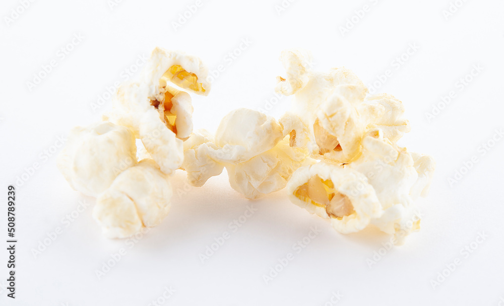 image of salt pop corn background