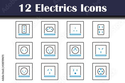 Electrics Icon Set