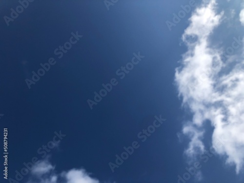 Majority of the sky.