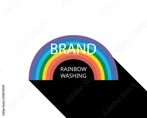 Rainbow washing is a business publicly shows support for the LGBTQ community but do not treat LGBTQ employees fairly