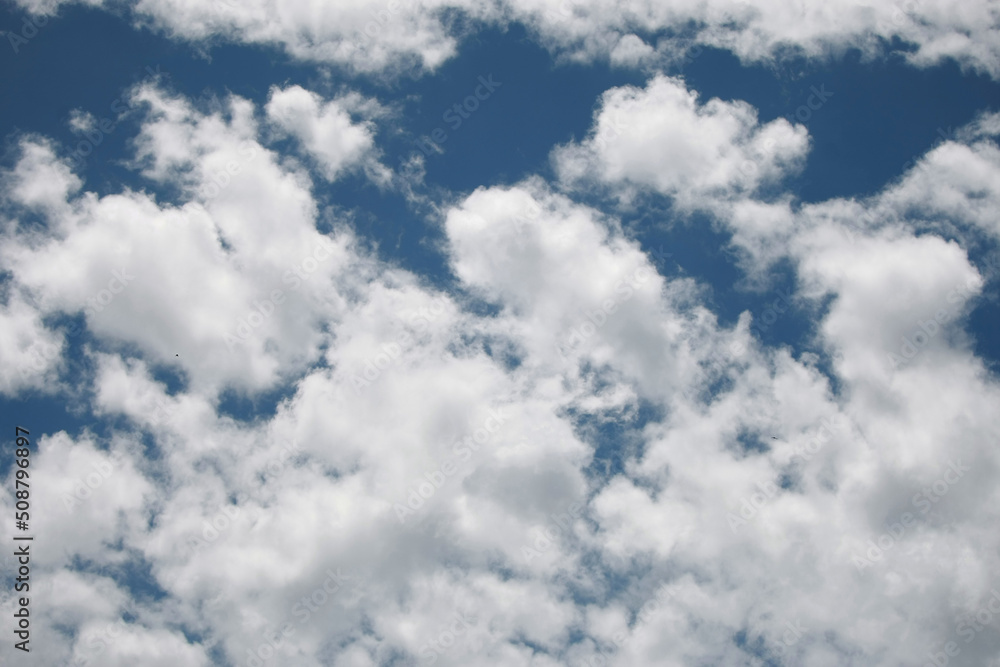 Clouds on the blue sky nature with space background wallpaper Clouds on the blue sky nature with space background wallpaper