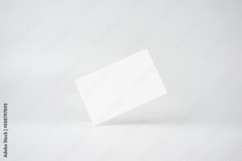 business card isolated on white background business card isolated on white background