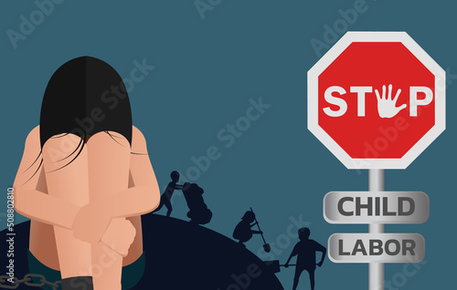 World day against child labour,stop child labour in world.