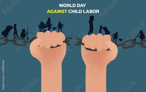 World day against child labour,stop child labour in world.