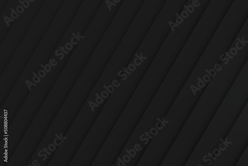 Abstract minimal black and grey background , 3D rendering , pattern texture	
