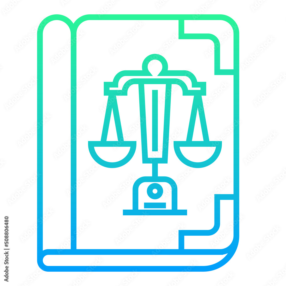 book and balance icon on transparent background book and balance icon on transparent background