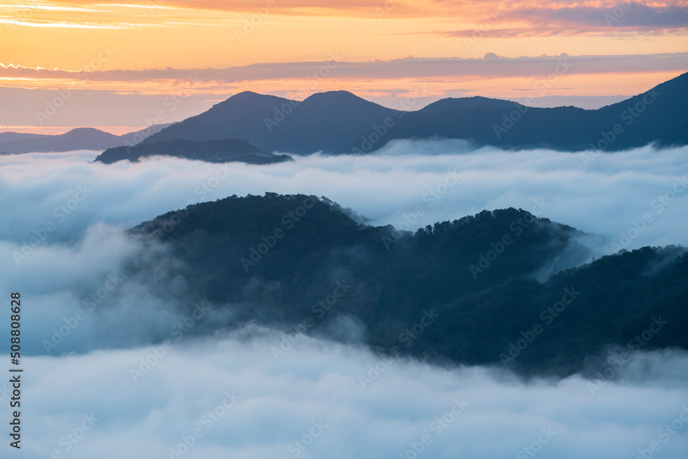 広島市安佐北区荒谷山から見える雲海