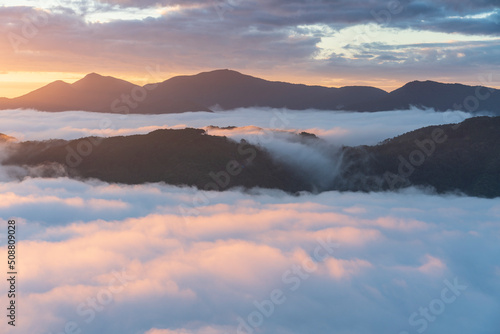 広島市安佐北区荒谷山から見える雲海