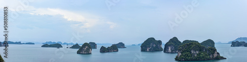 Panorama of Koh Hong or Hong island, Krabi, Southern Thailand.