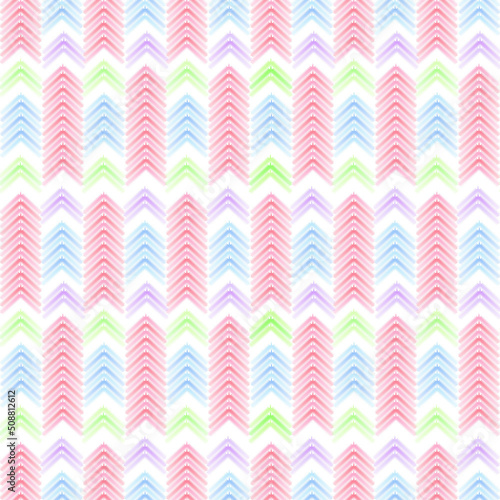 Chevron Pattern sweet colorfull sweater Seamless Pattern Texture of vector.