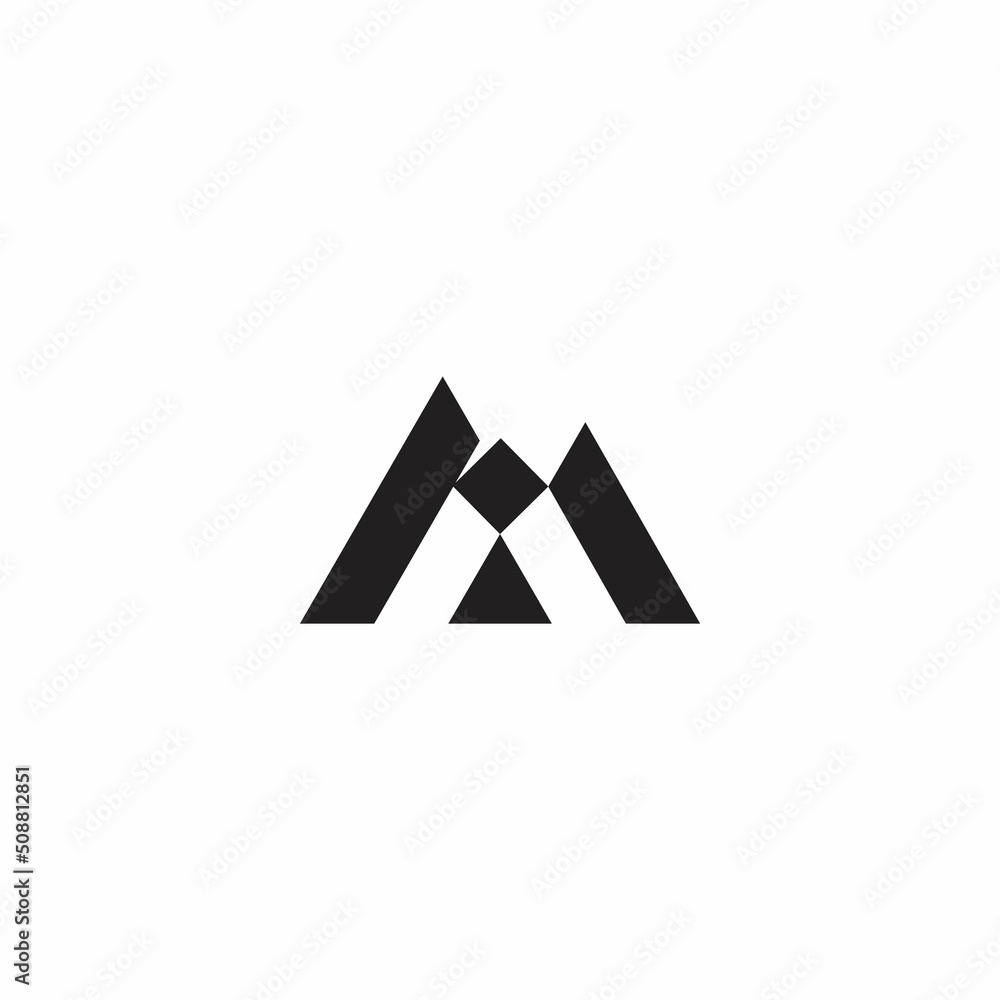 mountain box simple geometric triangle logo vector mountain box simple geometric triangle logo vector