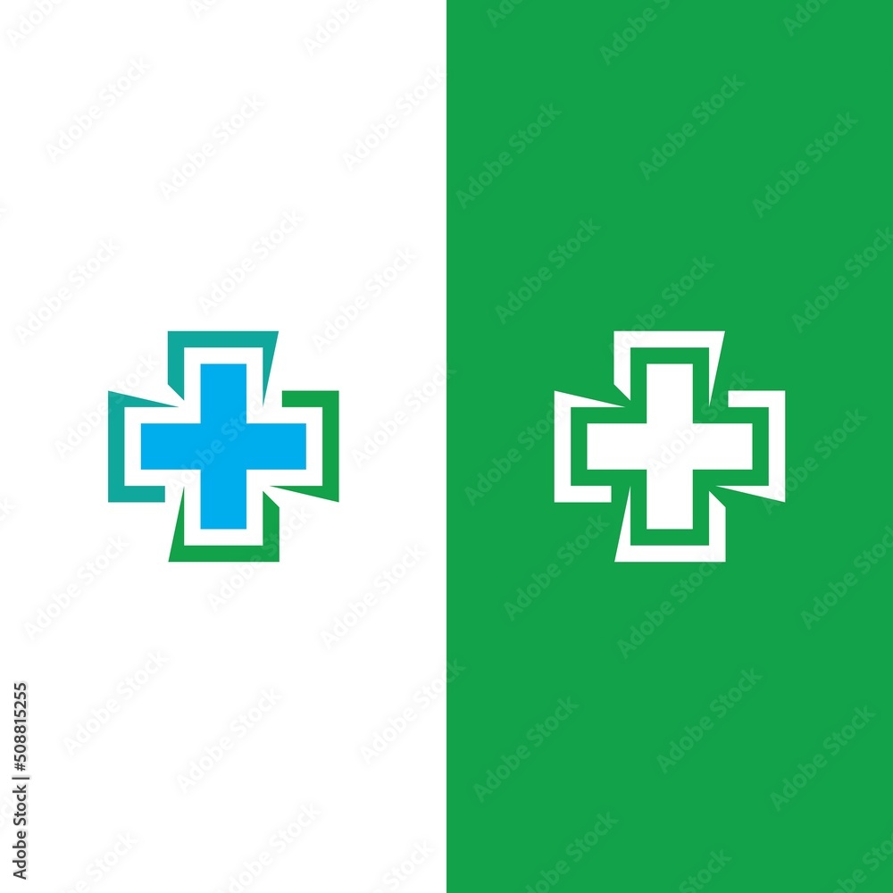 Obraz premium Health Medical Logo template vector