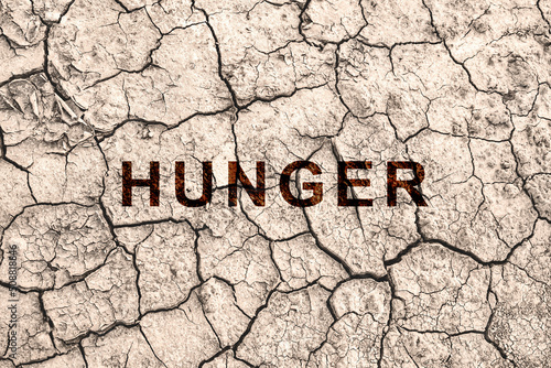 Hunger in the world. Food crisis. Failed grain crops. Bread shortage. Drought and crop failure. The global threat of famine to the whole world. Economic crisis.