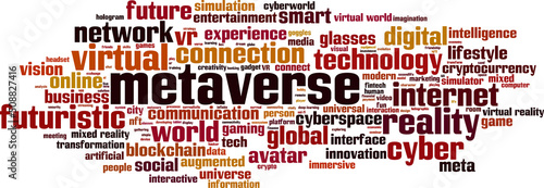 Metaverse word cloud