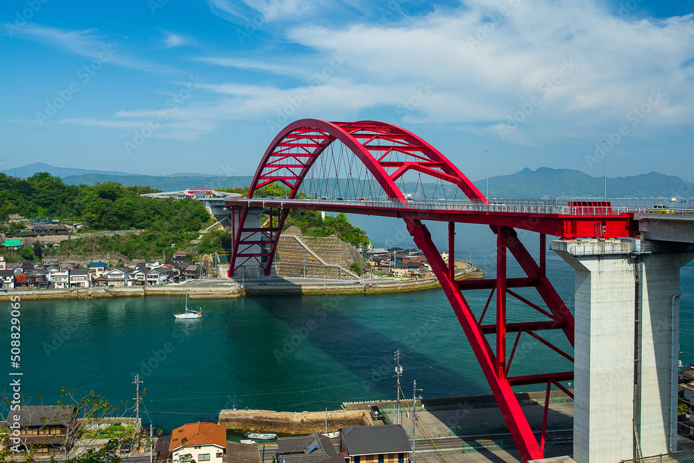 Fototapeta premium 第二音戸大橋(広島県呉市)