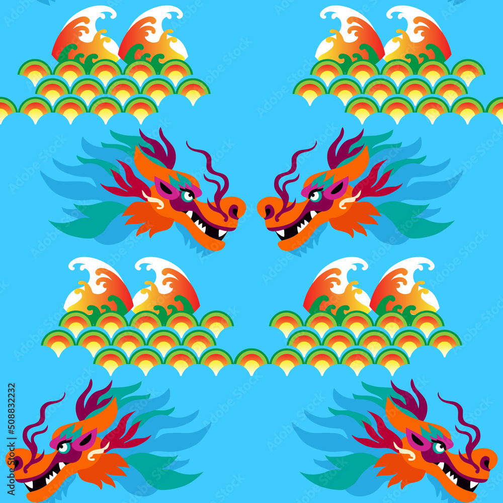 Dragon pattern 6 Dragon pattern 6