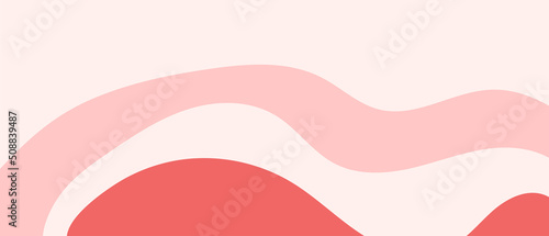 Minimal abstract background vector in pink colors. Vector arts design for prints, poster, cover, wall arts and home decoration. photo