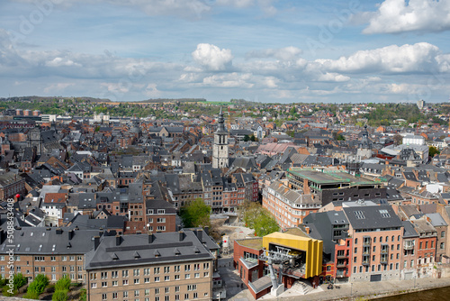 Obraz na plátně Namur, Belgium. Panoramic view of the city.