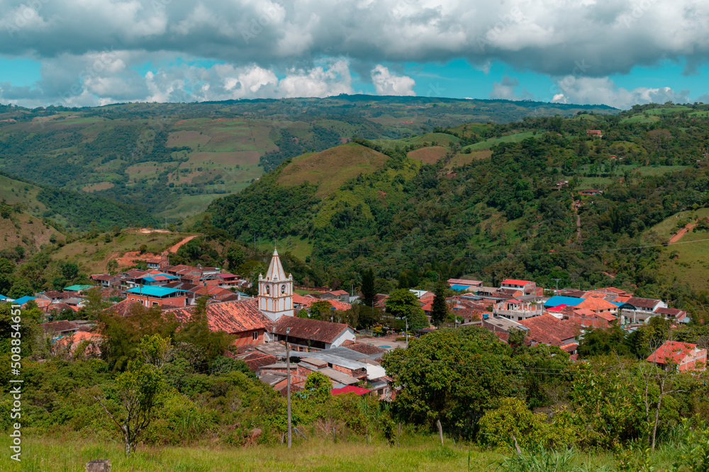 landscape of the municipality of ocamonte in colombia landscape of the municipality of ocamonte in colombia