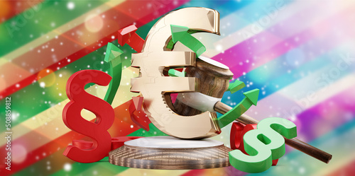 Christmas design and EUR Eu...