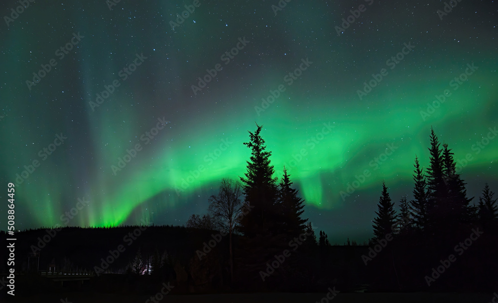 Northern lights over Alaska Northern lights over Alaska
