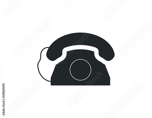 Phone icon, telephone symbol. Call icon vector illustration.
