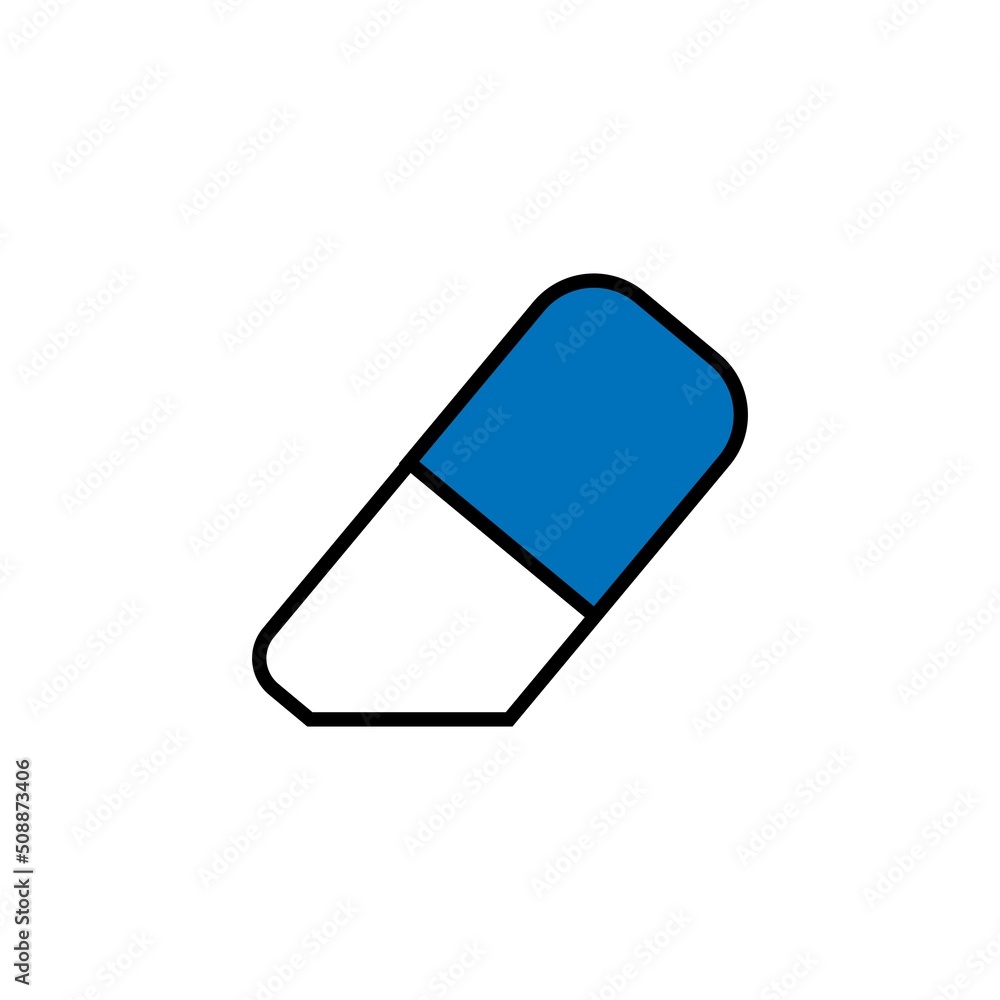 Eraser Icon Symbol On Clean Background Eraser Icon Symbol On Clean Background