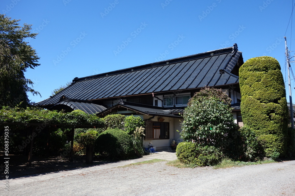 正覚寺　本堂　群馬県　沼田市