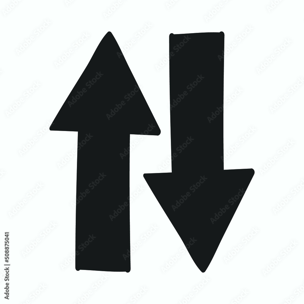 Black arrow icon vector EPS- 10 Black arrow icon vector EPS- 10