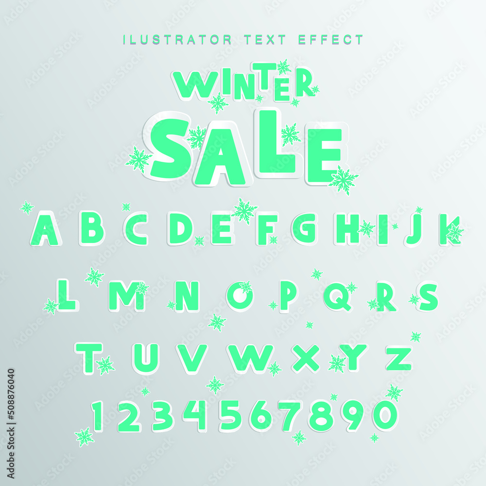 vector alphabet set vector alphabet set