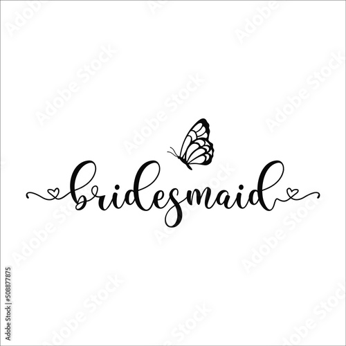 brides maid design eps