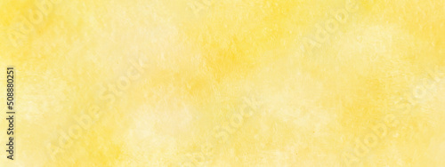 Texture of yellow watercolor with paint, bright yellow grunge texture, Colorful and beautiful yellow paper texture for any book cover, wallpaper, decoration, card, and any design related works. 