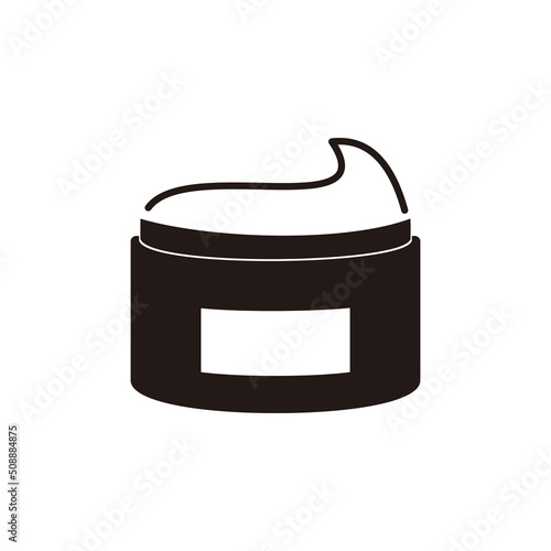 Face cream vector icon. Cream icon illustration