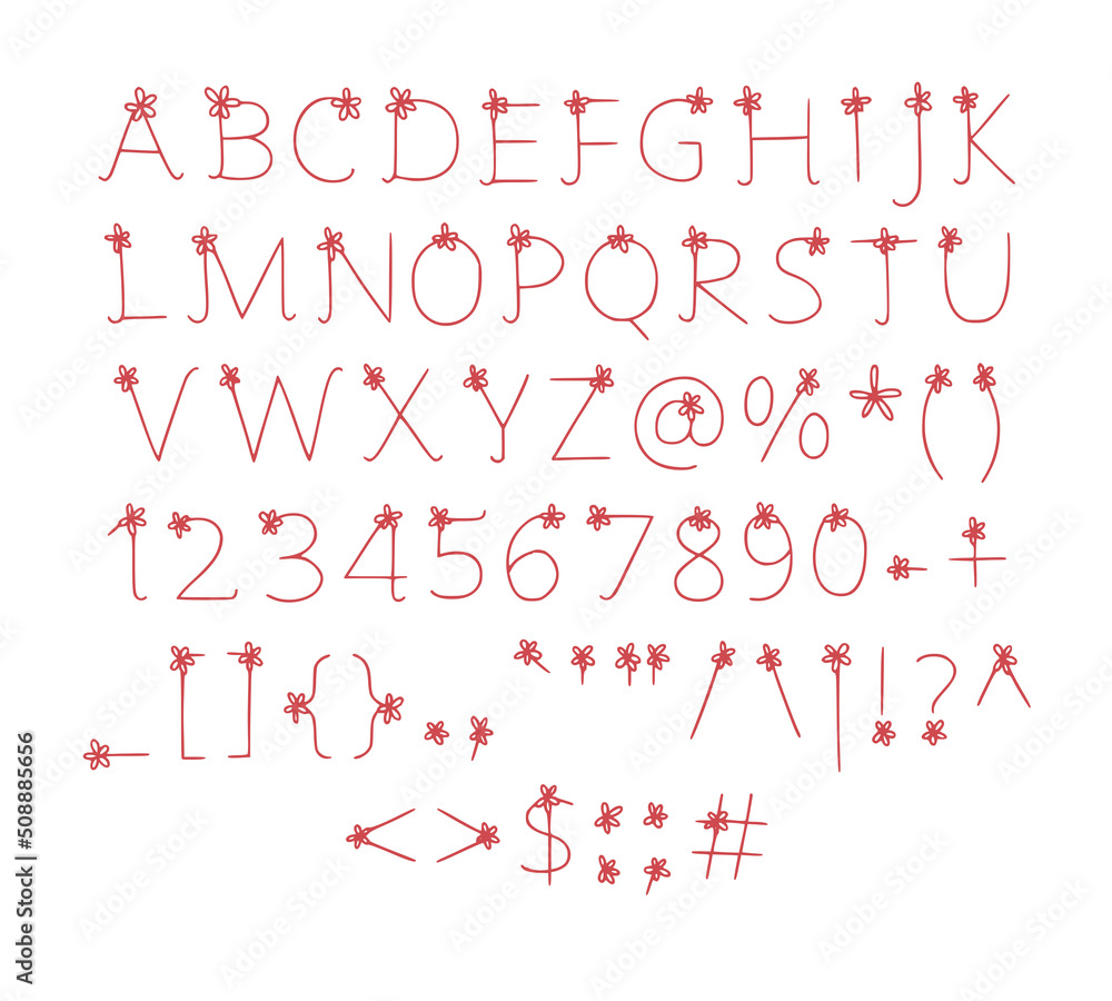 illustration of alphabet letters isolated on white background illustration of alphabet letters isolated on white background