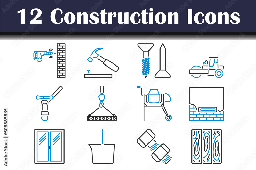 Construction Icon Set Construction Icon Set