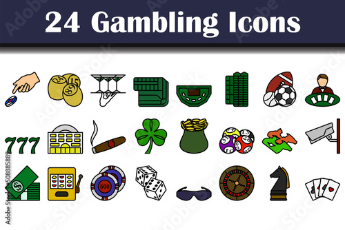 Gambling Icon Set