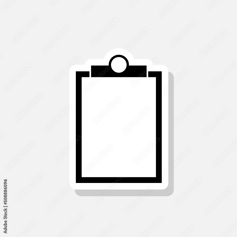 Checklist icon sticker sign for mobile concept and web design Checklist icon sticker sign for mobile concept and web design